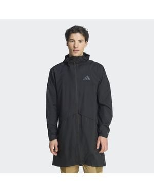 adidas Terrex Multi 2 Layer Climaproof Rain Parka - Black