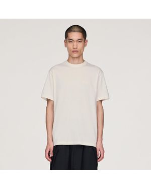 adidas Y-3 Regular Short Sleeve T-Shirt - White