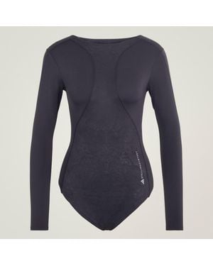 adidas Body Deportivo De Encaje Floral By Stella Mccartney Running - Azul