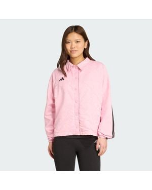 adidas Tiro X Common Goal Coaches Jacket - Pink