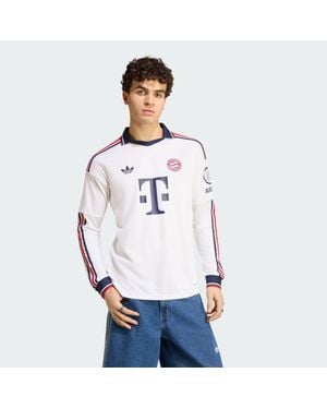adidas Fc Bayern 26/27 Away Jersey Long Sleeve - White