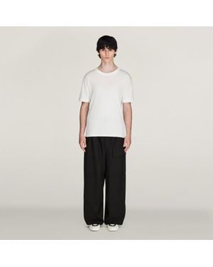 adidas Pantalón Y-3 Wool Wide - Blanco