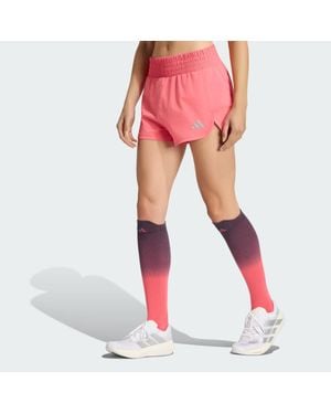 adidas Racer Pacer Woven Short - Red