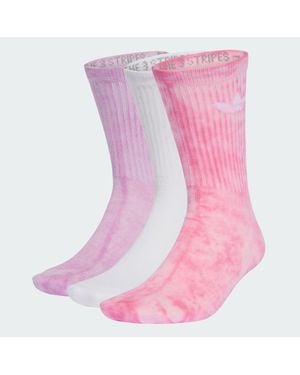 adidas Calcetines Clásicos Tie Dye - Rosa