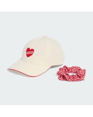 adidas Baseball Cap With Scrunchy - Natural
