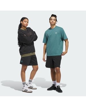 adidas Pantalón Corto Shmoofoil Heavyweight - Verde