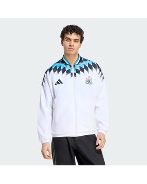 adidas Newcastle United Fc Stadium Track Top - White