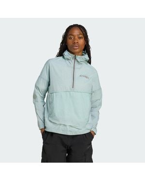 adidas Terrex Xploric Wind Anorak - Blue