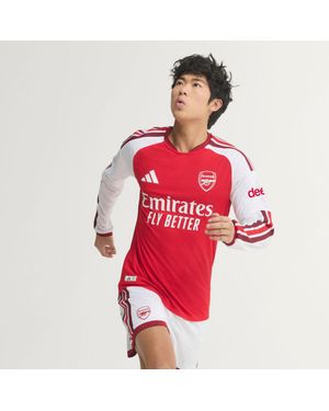 adidas Arsenal Fc 26/27 Home Authentic Long Sleeve Jersey - Red