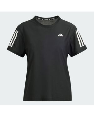 adidas Laufshirt OTR B TEE - Schwarz