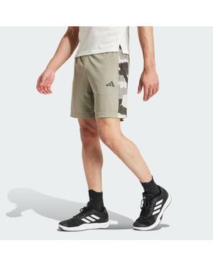 adidas Train Essentials Camo Training Shorts - Green