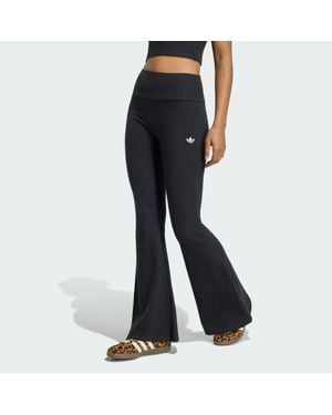 adidas Mallas Acampanadas De Canalé Essentials - Negro