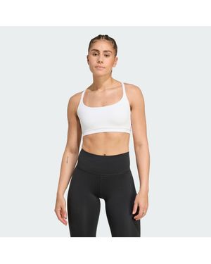 adidas All Me Sport-Bh, Leichter Halt - Grau