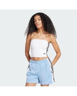 adidas Adicolor 3-Stripes Tube Top - White