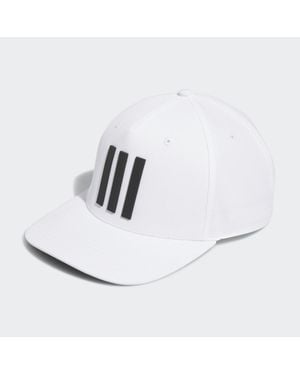 adidas Originals 3-Stripes Tour Golf Hat - White