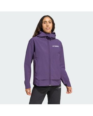 adidas Terrex Multi Softshell Jacket - Purple