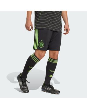 adidas Celtic Fc 25/26 Auswärtsshorts - Schwarz