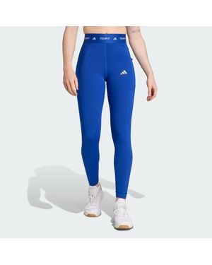 adidas Originals Mallas Largas Techfit Stash Pocket - Azul