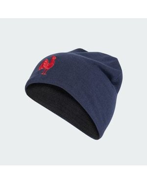 adidas Frankreich Rugby Strickmütze - Blau
