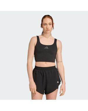 adidas Power Light Support Bra Tank Top - Black