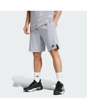 adidas Designed For Training Knit Shorts - Blue