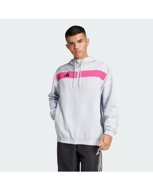 adidas Tiro 25 Essentials Woven Hoodie - Grey