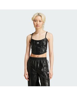 adidas Firebird Pleather Corset - Black