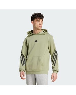 adidas Future Icons 3-Stripes Hoodie - Green