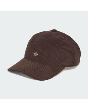 adidas Corduroy Baseball Cap - Brown
