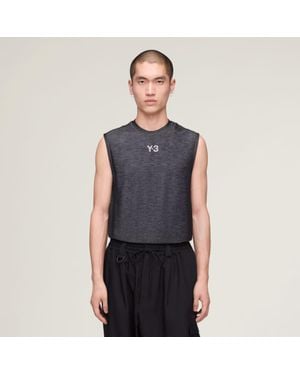adidas Y-3 Mercedes Engineered Tank Top - Blue