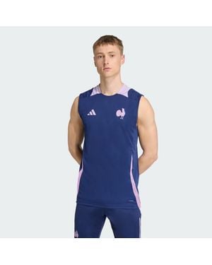 adidas France Singlet - Blue