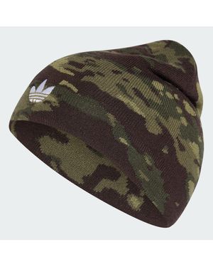 adidas Gorro De Camuflaje Sin Vuelta - Verde