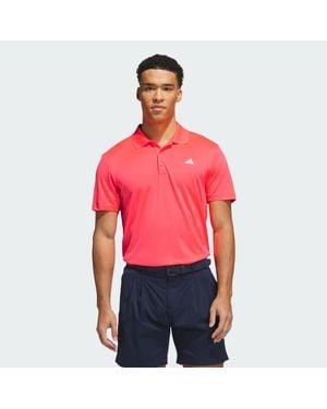 adidas Adi Performance Polo Shirt - Red