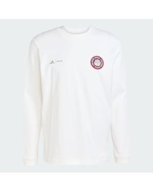adidas X Moon Boot Long Sleeve Long-Sleeve Top - White