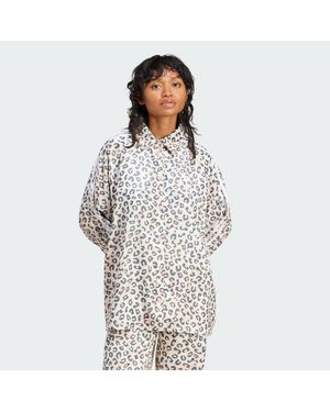 adidas Originals Leopard Luxe Overhemd - Grijs