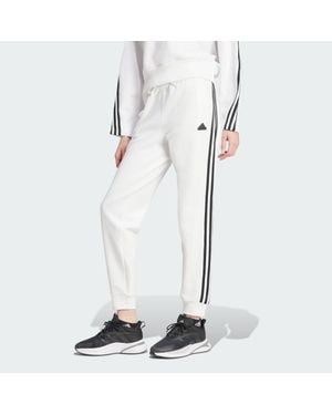 adidas Future Icons 3-Stripes Regular Joggers - White