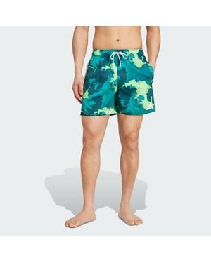 adidas Tie-Dye 5-Inch Badeshorts - Blau