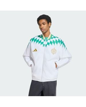 adidas Celtic Fc Stadium Track Top - Blue
