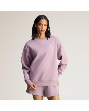 adidas Sudadera Holgada By Stella Mccartney - Morado