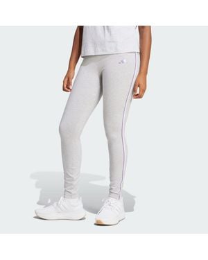 adidas Essentials Colour Pop High-Waisted Leggings - Grey