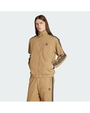 adidas Adicolor Woven Firebird Track Top - Natural