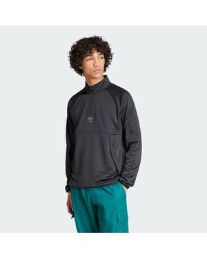 adidas 1/4 Zip Top - Grau