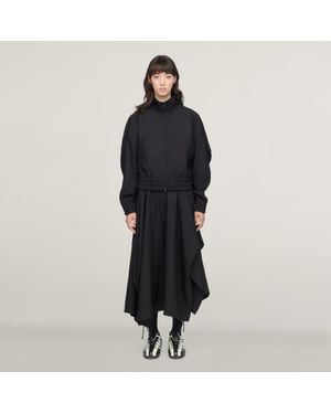 adidas Y-3 Sport Uniform Adaptive Length Skirt - Black