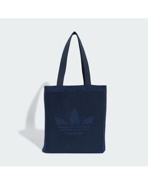 adidas Crochet Tote Bag - Blue