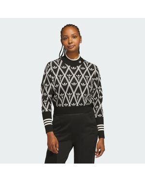 adidas Originals Trefoil Turtleneck Jumper - Black