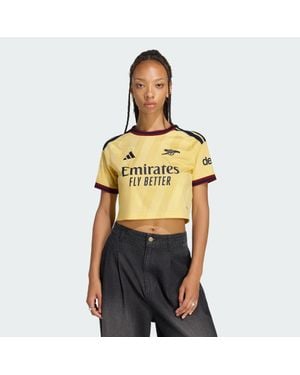 adidas Arsenal Fc 26/27 Third Cropped Jersey - Yellow