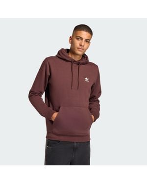 adidas Essential Regular Fleece Hoodie - Red