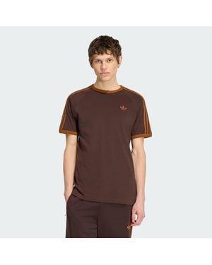 adidas 3-Stripes T-Shirt - Brown