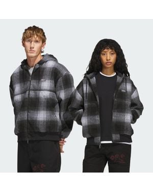 adidas Chaqueta A Cuadros Skateboarding X Mark Gonzales - Negro