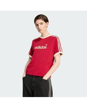 adidas T-Shirts - Red